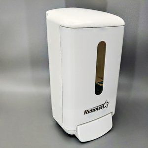 Renown RB4 Manual Foaming Hand Soap Dispenser - White/White
